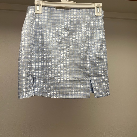 Plaid straight skirt - Picture 1 of 1